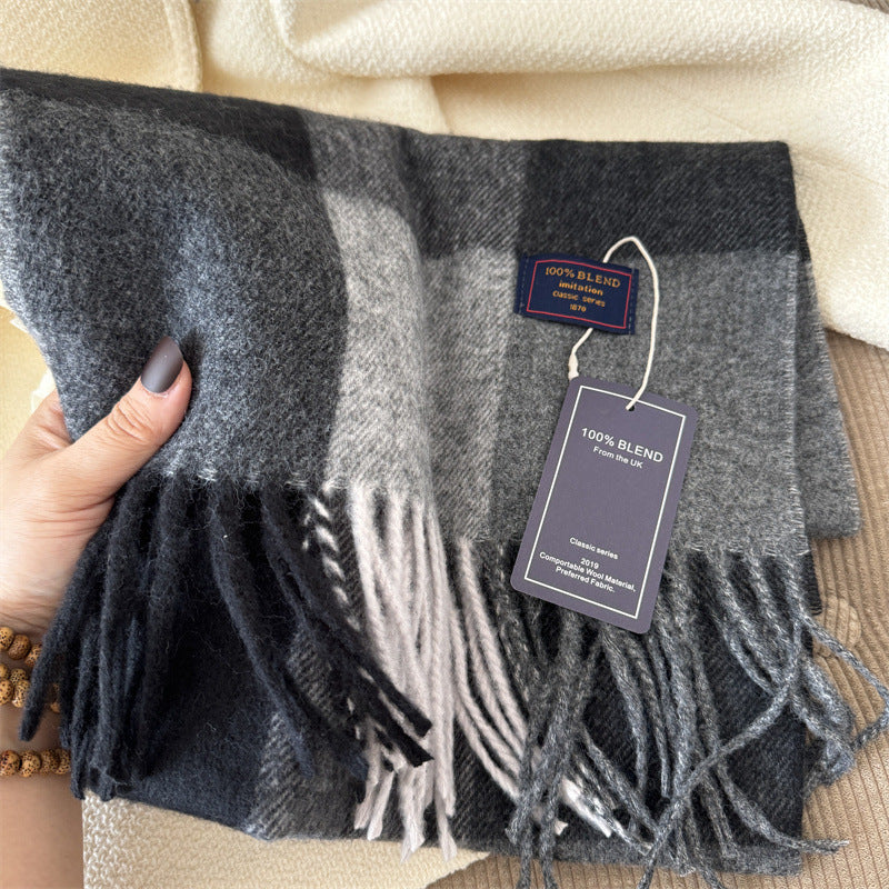 Sciarpa Invernale Unisex in Poliestere 180×32 cm