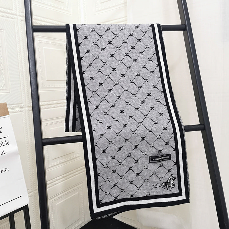 Sciarpa Uomo Autunno-Invernale 180×30 cm.