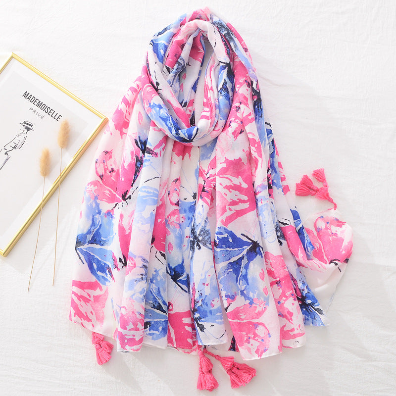 Sciarpa Donna Estate in Poliestere 180×90 cm