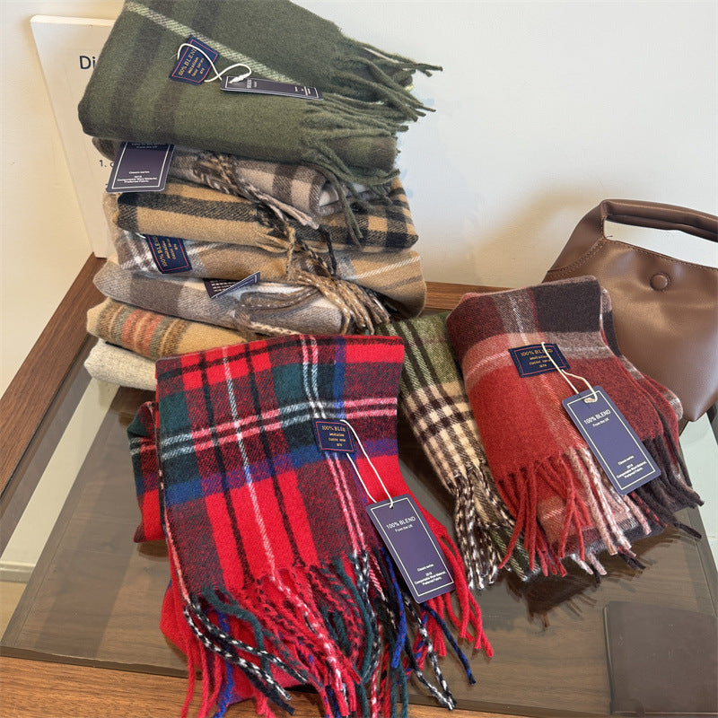 Sciarpa Invernale Unisex in Poliestere 180×32 cm